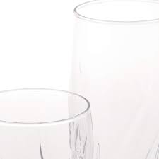 Anchor hocking is best known for their high quality glass tabletop and bakeware products manufactured in the usa since 1905. Anchor Hocking Central Park Small And Large Drinking Glasses 16 Piece Glassware Set Buy Online At Best Price In Uae Amazon Ae