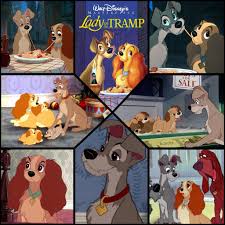 ❤️ The beloved Disney cartoon- "Lady & the Tramp" -debuted 70 years ago  this week. That's 490 in dog years.🐕 In my humble opinion, the "Bella  Noce" spaghetti sharing scene is among