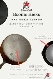 Well they were not made by griswold. Griswold Cast Iron Skillet Identify Date Your Skillet Using Logos
