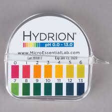 hydrion ph paper 93 with dispenser and color chart full range insta chek ph 0 13