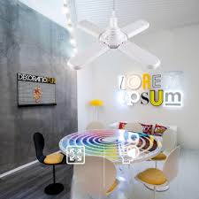 List of 6 best ceiling fans with lights reviews of 2019. Ac95 265v 60w E27 Led Light Bulb Foldable Fan Blade Angle Adjustable Ceiling Lamp For Indoor Decor Sale Banggood Com