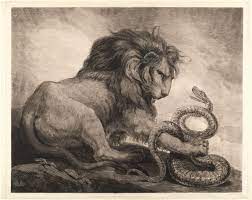 We did not find results for: The Great Lion Slays The Snake Lion Art Art Snake Art