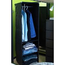 Maybe you would like to learn more about one of these? Ikea Black Clothes Organizer Wardrobe Compact On Wheels Buy Online In Qatar At Qatar Desertcart Com Productid 3625470