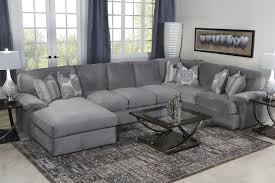 Buy these sofas in pieces—they can be put together any way you like. Key West Sectional Living Room In Gray Living Room Grey Grey Couch Living Room Living Room Designs