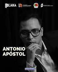 Antonio José Apóstol Rojas Nace el 16 de Mayo de 1998 en Carora, estado  Lara. Comienza a los 11 años sus estudios musicales en la Fundación  Orquesta Típica de Lara dónde se