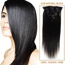 Dreadlock extensions can be use to extend naturally grown dreadlocks and to skip to 16 Inch Real Straight Clip In Human Hair Extensions 1b Natural Black 7 Pieces