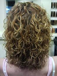 Big Curls Highlights Medium Length Permed Hairstyles Short Permed Hair Medium Length Hair Styles