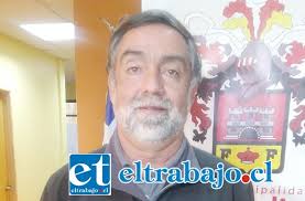 Danilo Peña, encargado del Departamento de Deportes de la Municipalidad de  San Felipe.
