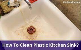 Do you clean a white acrylic sink. How To Clean Plastic Kitchen Sink 2 Effective Methods Are Explained