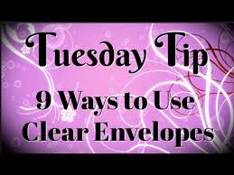 Kitchen remodeling tips ideas for using stampin up envelope. 9 Ways To Use Clear Envelopes Youtube