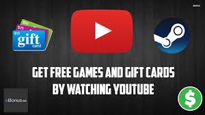 Take advantage of the wide reward system that allows to exchange the points into paypal withdrawals, bitcoin or valuable gift cards for notable merchants like amazon, steam, playstation store, netflix any many more. Get Free Steam Games And Gift Cards By Watching Youtube Videos Ebonus Gg Working 2018 Youtube