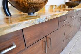bamboo ultracraft cabinets in slab door