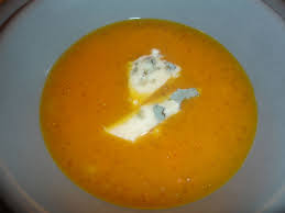 Veloute De Potimarron Perle Au Roquefort Veloute Potimarron Potimarron Veloute De Butternut