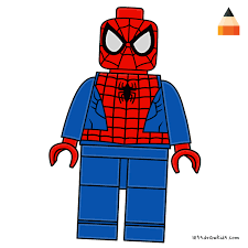 How To Draw How To Draw Lego Spiderman Art Drawing For Kids Lego Spiderman Lego Painting Spiderman Drawing
