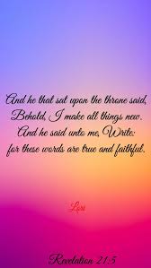 Revelation 21 5 Kjv Revelation Revelation 21 Gods Love