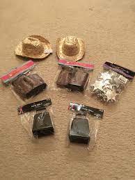 Little Cowboy Hats Boots Sheriff Badges And Cow Bells From Hobby Lobby Horse Party Cowgirl Party Texas Decor