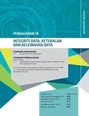 Untuk makluman anda, aplikasi pangkalan data murid atau dikenali sebagai apdm adalah satu sistem pangkalan data murid secara dalam talian yang bertujuan menyimpan segala maklumat berkenaan murid yang. Integriti Data Ketekalan Dan Kelewahan Data Sains Komputer Tingkatan 4 Pengajaran 7a Integriti Data Ketekalan Dan Kelewahan Data Standard Kandungan Course Hero