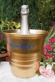 French Fabulous Pommery Gold Champagne Bucket Seau A Champagne Pommery Or Gift En 2020 Maison De Champagne