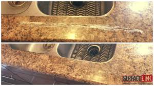 my granite cracked in front of the sink