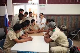 Estudiantes graduando del I.T.P. Abel Tapiero Miranda