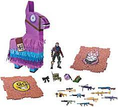 My son chose whatever the logo is that you see in the pictures. Amazon Com Fortnite Llama Loot Pinata Rust Lord Toys Games