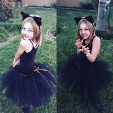 Black Cat Costume For Little Girls Cat Halloween Costume Costumes For Little Kids Cat Costume Kids