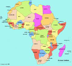 afrique carte cliquable jaques leclerc 2007 avec les enclaves de ceuta au nord du maroc et meli continents and countries geography for kids african life coloriage club atletico independiente