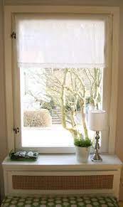 Whether you're wondering how to hang curtains the right way, want to know where to shop for curtains and drapes, or are debating if blinds are the best option, this guide to curtains and window treatments will walk you through each decision. For The Teeny Tiny Windows In The Living Room Simple Window Treatments Window Treatments Home Decor