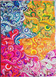 Creative Art Therapy Book An Anti Stress Colouring Book Page Done Anti Stress Coloring Book Stress Coloring Book Creative Arts Therapy