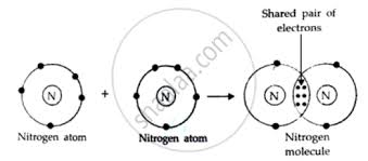 The general formula is that the nth shell can in principle hold up to 2 (n 2) electrons. The Electronic Configuration Of N2 Is 2 5 How Many Electrons In The Outer Shell Of A N Atom Are Not Involved In The Formation Of A Nitrogen Molecule Chemistry Shaalaa Com