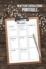 This post may contain affiliate links. This Year Free New Year S Resolutions Printable Live Laugh Rowe