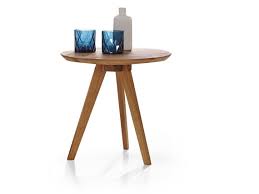 Ein kernbuche beistelltisch sorgt mit seiner natürlichen, warmen oberfläche für ein behagliches ambiente. Austin Beistelltisch Material Massivholz Kernbuche Rund 50 Cm