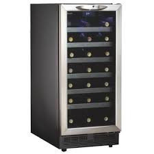 You can precisely set the temperature between 43 and 57 degrees fahrenheit, and so it can handle both reds and whites. Silhouette Wine Storage Dwc1534bls 25 36 Bottles From Anderson S Appliances