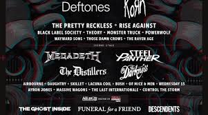 Perfect weather for a punt on the. Download Festival Announce 70 Bands Distorted Sound Magazine