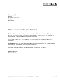 Customers of migros bank can now also link their account directly to the twint app. Mietzinsdepot Eroeffnung