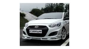 F3style Front And Side Body Kit For Hyundai Accent 2010 13 Mnr Hyundai Accent Hyundai Body Kit