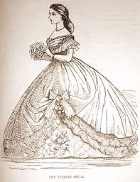 I truly enjoyed creating this historical gown and hope you love it too! Pin By Linda Smith On The Ouroboros Cycle Civil War Fashion Victorian Fashion Fashion Plates