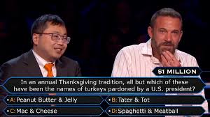 Jeopardy champ Jamie Ding and Ben Affleck win $1 million on Who Wants to Be a Millionaire for charity