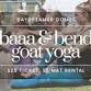 Baaaa & Bend Goat Yoga