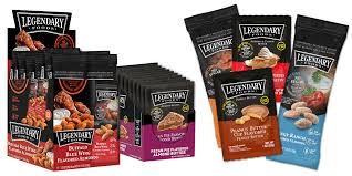 Available in 5 deliciously flavors! Legendary Foods Amber Design Seattle Graphic Designer