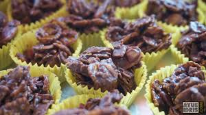 Biskut badam coklat ini rangup dan mudah untuk dibuat. Resepi Cornflakes Coklat Mudah Dan Rangup Tanpa Bakar Ayue Idris