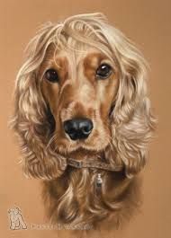 English Cocker Spaniel Tobiasz Stefaniak Spaniel Art Dog Portraits Dog Paintings