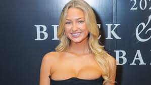 Viral Ring Girl Sydney Thomas Vacations in the Bahamas