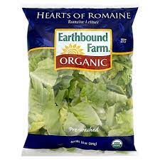 One serving of baby carrots, or 3 ounces, is equal to about nine carrots. Earthbound Farm Lettuce Organic Hearts Of Romaine Pre Washed 10 Oz Vons