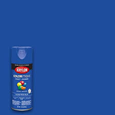 Krylon K05543007 Colormaxx Spray Paint And Primer For Indoor Outdoor Use Gloss True Blue Amazon Com