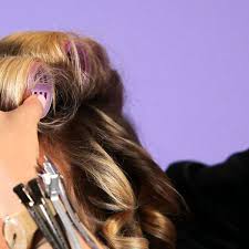 Start with the highest sections of hair, near your forehead, using the largest rollers you have. How To Release Hair Rollers Properly For A Wedding Hairstyle Howcast