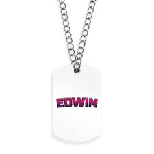Boy Name Edwin Jewelry