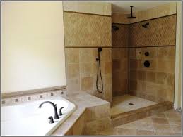 Not only does this modern bathroom from the glitter guide feature have a tall mirror that helps to extend the space, but the subtle, glossy subway tile is laid in a herringbone pattern, drawing your eye to the longest part of. Small Bathroom Home Depot Bathroom Tile Ideas Decoomo