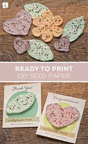 Make Your Own Seed Paper American Lifestyle Magazine Seed Paper Diy Seed Paper Diy Paper