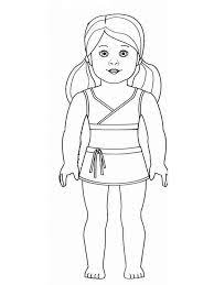 Dolls are one of the types of toys that will not go extinct, most change in shape or model. American Girl 11 Coloring Page Free Printable Coloring Pages For Kids